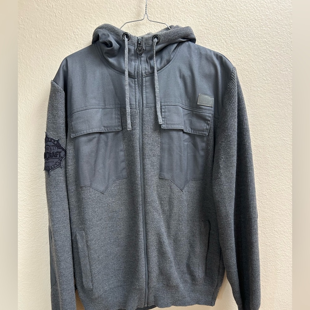 Blizzard World Of Warcraft Jacket 2014 Employee 10 Year Anniversary Wool M